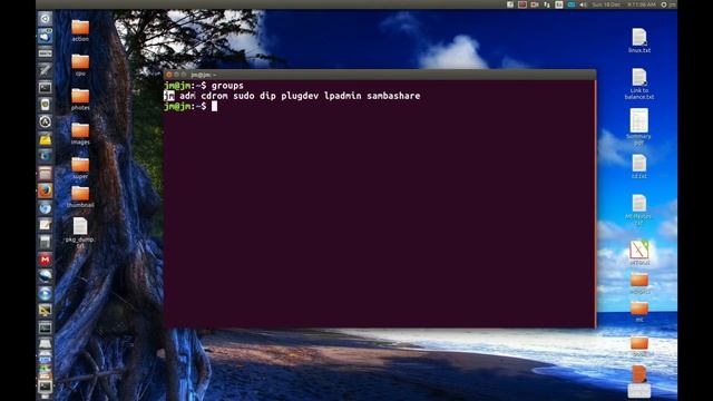 See a dump of all groups on your linux box