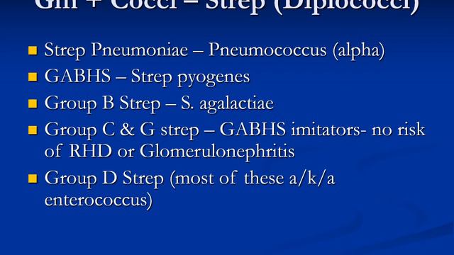 N908 Week #3   Microbiology Review
