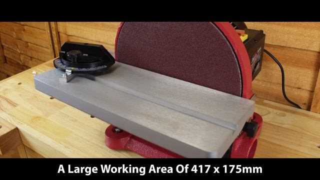 Lumberjack DS305 12" Heavy Duty Disc Sander With Cast Iron Base, Machine Specification Tour