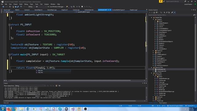 C++ DirectX 11 Engine Tutorial 54 - Ambient Lighting