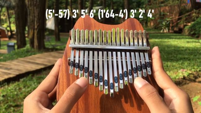 Canon (Canon in D)  - Kalimba Cover With Tabs