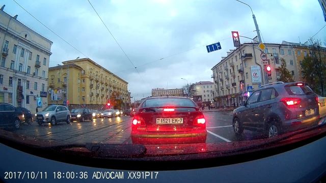 Наглый товарищ на фиате