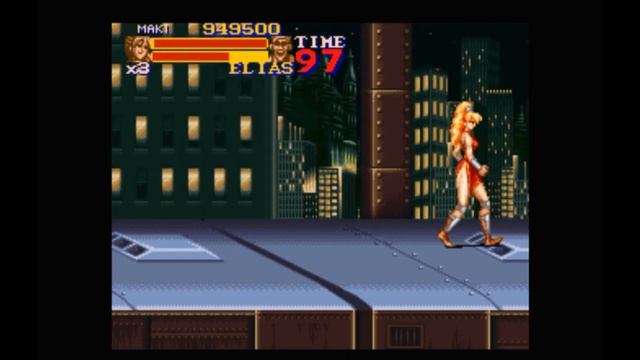 Super Nintendo Snes 16-bit Final Fight 2 Полное Прохождение