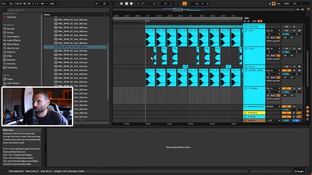 3 Tom Grooves for Melodic House and Techno ｜ Ableton Tutorial