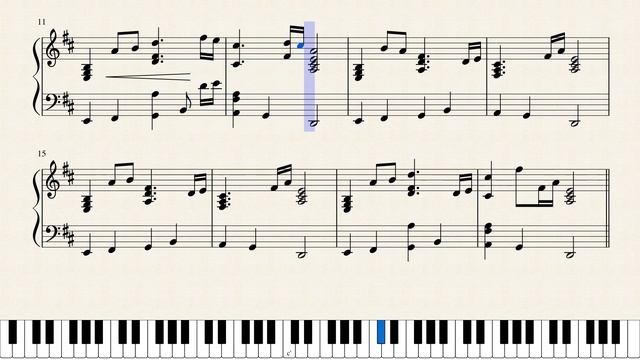 Sweden (Minecraft) - [Piano Sheet Music]