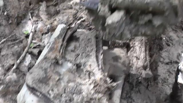 раскопки немецких блиндажей 16