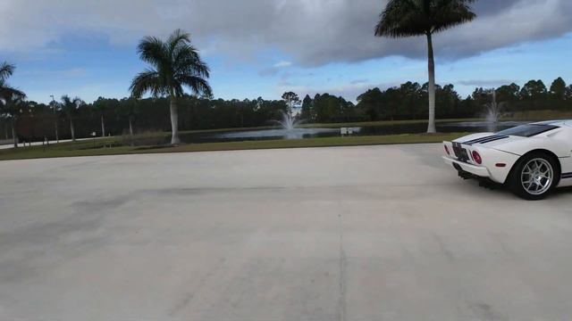 2005 Ford Gt Centennial White Driving Video