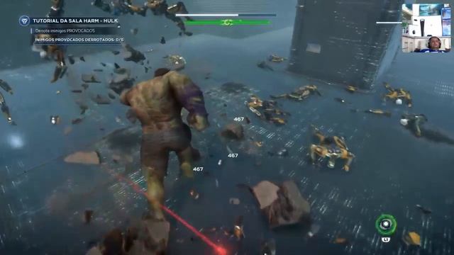 MARVEL AVENGERS PS5 - DETONADO #2 - A QUEDA DOS VINGADORES ????