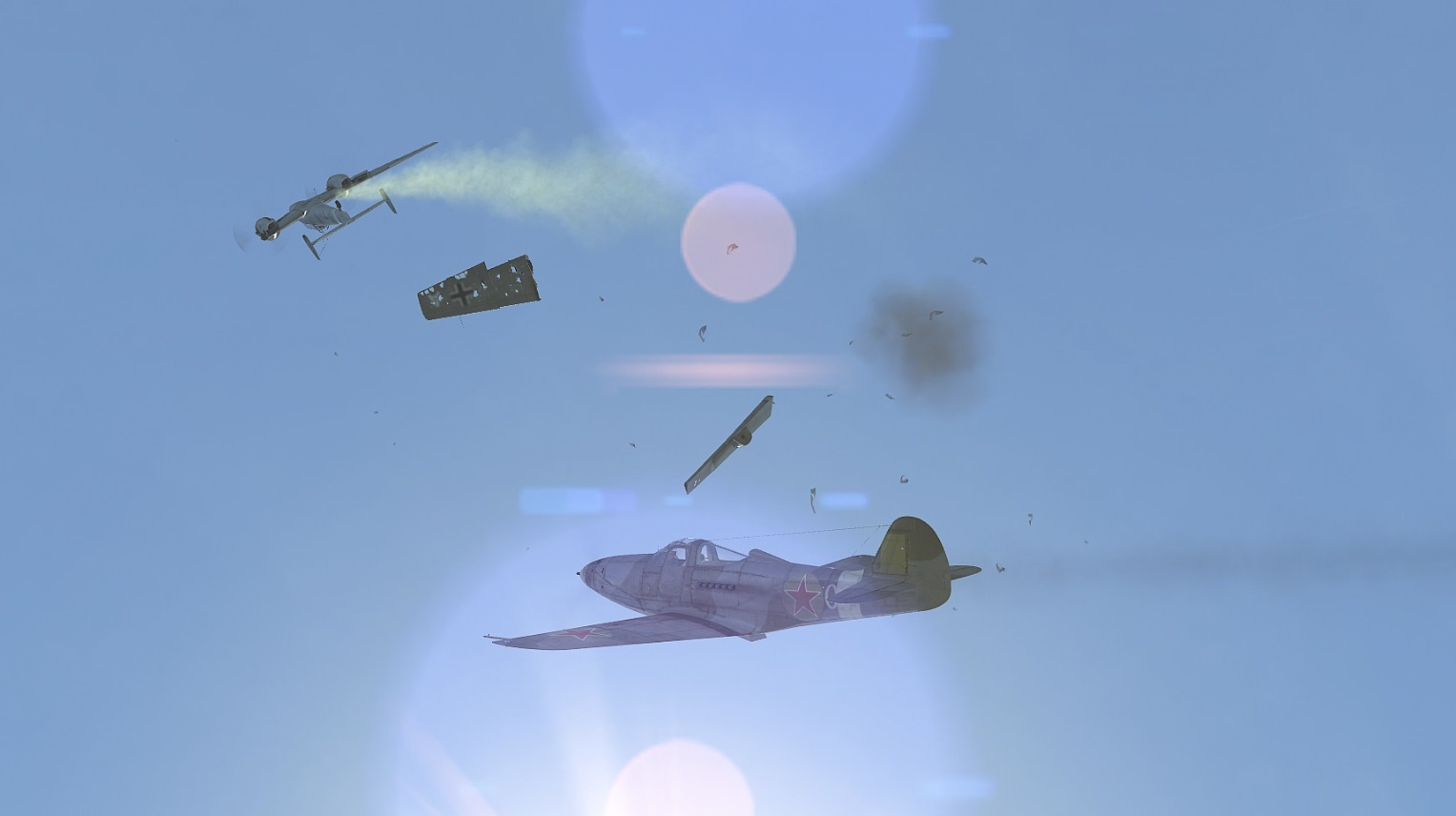 P-39 Aircobra против Bf 110. МОД НА УВЕЛИЧЕНИЕ УРОНА ВКЛ! Тест №4
