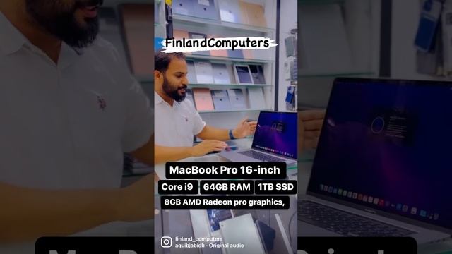 MacBook Pro 2019  core i9 /64GB RAM/1TB SSD