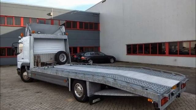 MERCEDES ATEGO 823 CAR CARRIER / RECOVERY TRUCK 03-00 231HP WHITE LHD
