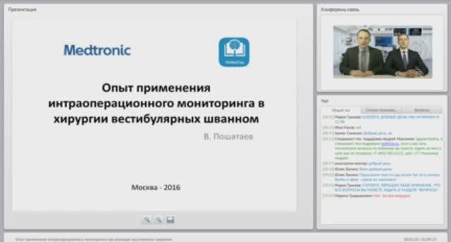 Применение нейрофизиологического мониторинга в хирургии вестибулярных шванном