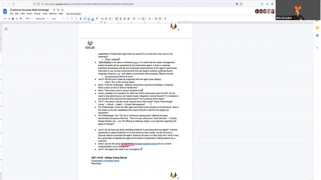 Kubernetes Integrations with the Agent-GMT20211103