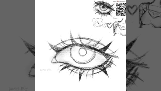 рисую глаз (2ч.) #artfly#рекомендации#art#популярное#drawing#рисование#рисунок#ибиспаинт#ibispaintx