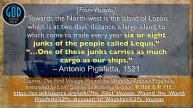 The Lequios of Luzon: Key to Finding Ophir and Chryse. Clue #52