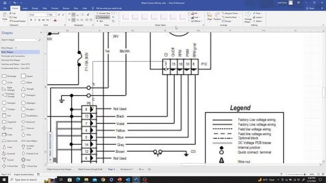 Microsoft Visio Making Connection Points and editing Connectors