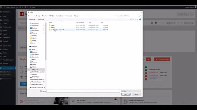 Importing Revolution Slider v5 Demo Data