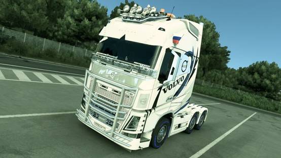 ETS2 (Euro Truck Simulator 2)#15 на руле от Artplays V-1600 Pro Plus.