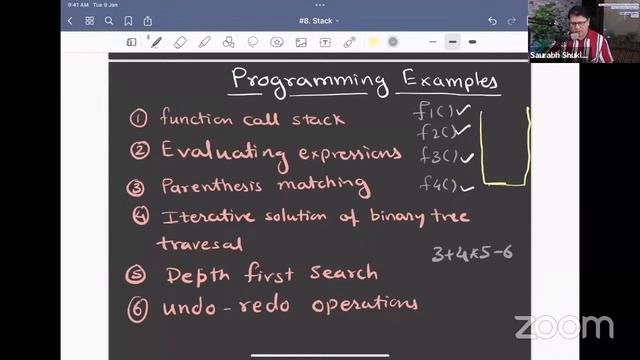 Stack  DSA using Python  हद म  MySirG