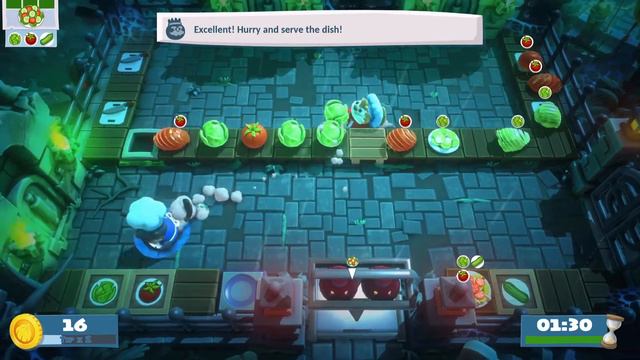 Overcooked! 2 All You Can Eat Tutorial 4 Stars