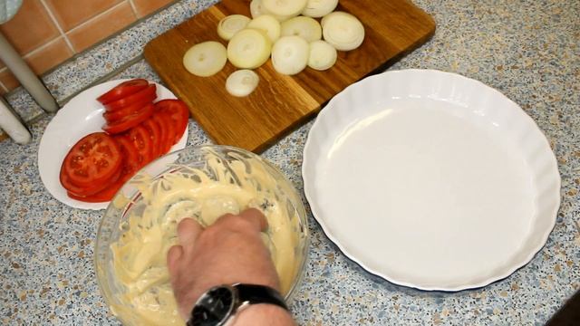 Скумбрия в духовке c овощами без плохого запаха