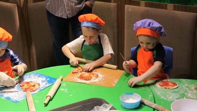 День рождения друга  Готовим пиратскую пиццу