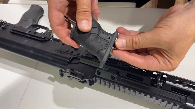 Тактически рукоятки от Fab Defence. Установка.
