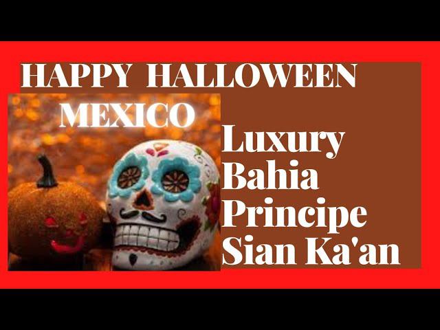 Luxury Bahia Principe Sian Ka'an. Halloween. Mexico. Хэллоуин в Мексике.