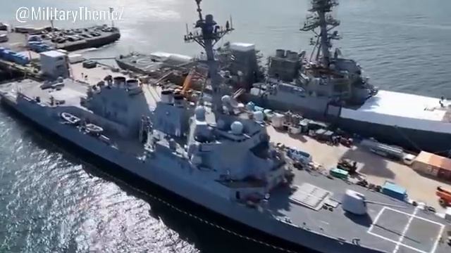 💥💥💥Гражданин Китая беспрепятственно смог провести съемку с коптера японской военно-морской базы