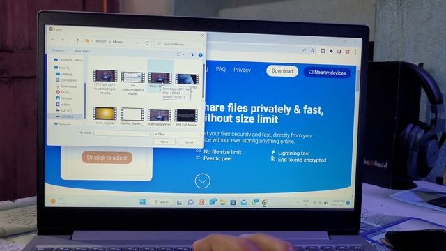 How To Send Large Files Without Uploading/Without Internet