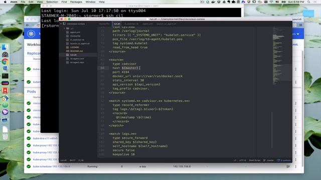 CiscoZeus Datacollection from CoreOS-Kubernetes-Docker