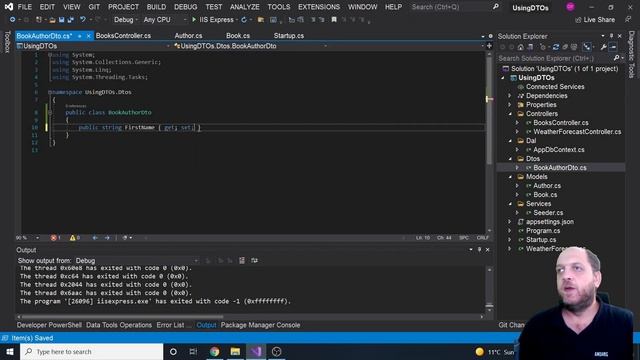 Why do we use DTOs in our APIs?