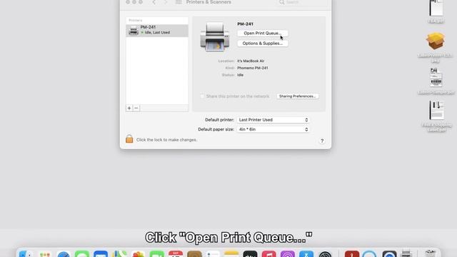 Mac: PM-241 Installing Label Printer Driver and Prepare before use