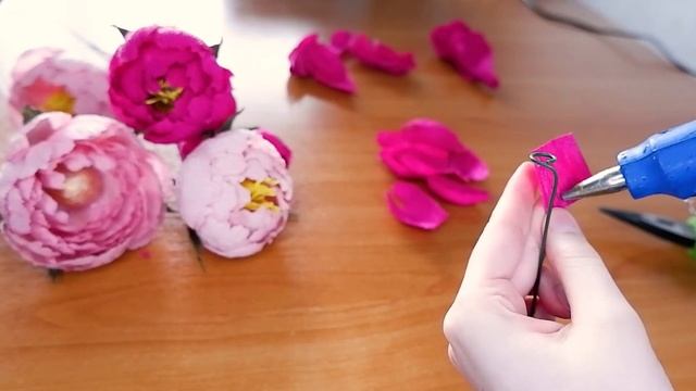 Пионы из бумаги.?  Букет из конфет.