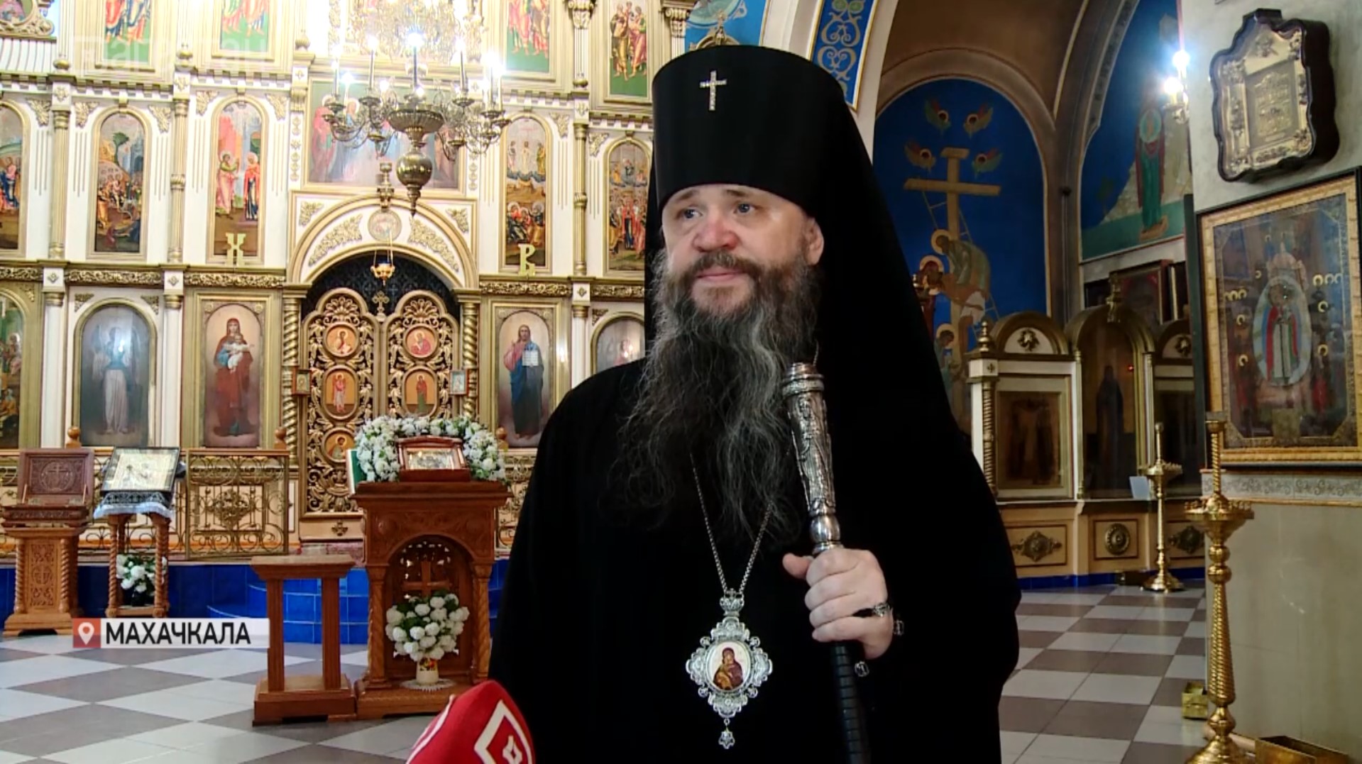 Архиепископ Махачкалинский и Грозненский Варлаам поздравил с Пасхой