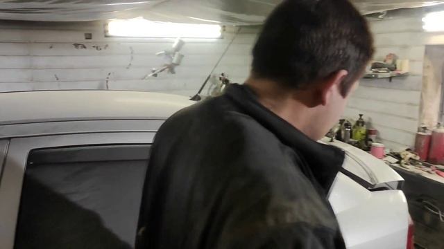 Опель астра, устранили повреждения