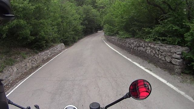 Первый сезон. Небольшой серпантинный трип на CFMoto 700cl-x.