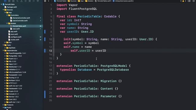 Parent-Child Relationships in #Vapor Models | Server Side Swift | Part 8