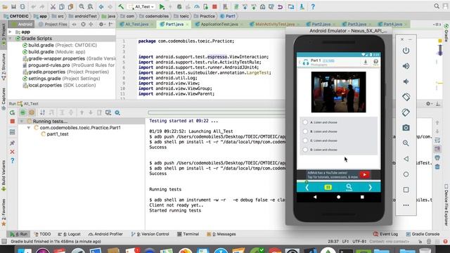 Android Espresso Tutorial : ReView Espresso Test (TH Ver.)