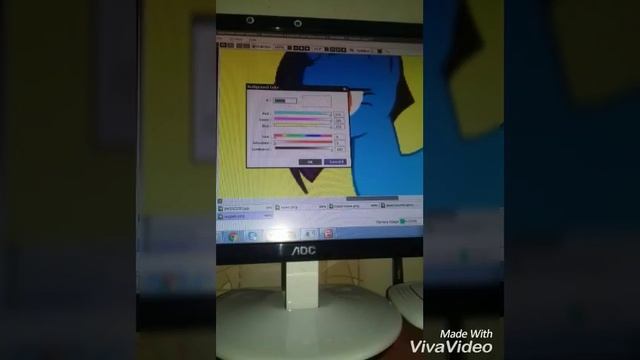 Как сделать блики и осветление гривы в Paint tool sai