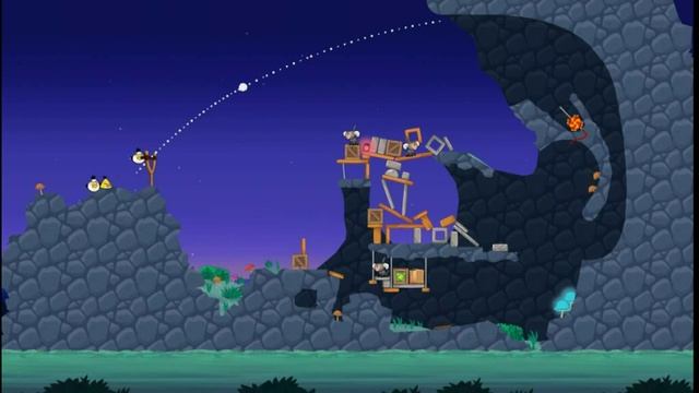 Angry Birds Rio Rocket Rumble Уровень 19 - Прохождение на 3 Звезды - 3 Star Walkthrough