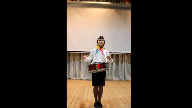 Барабанщик МОБУ СОШ с Прибельский