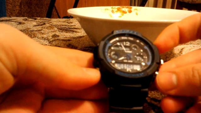обзор часов S-shock и проверка на водонепроницаемость