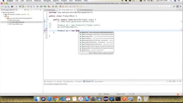 Builder Design Pattern