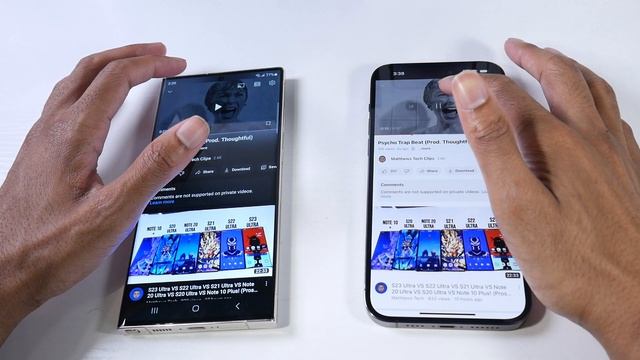 iPhone 14 Pro Max VS Samsung Galaxy S23 Ultra (Cameras, Speed Test & Display)
