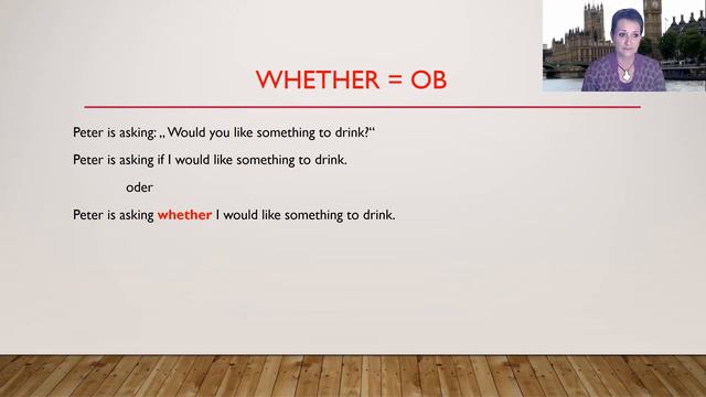 Wann benutzt man unless und whether? | einfach und auf deutsch erklärt