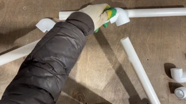 Детские футбольные ворота из полипропиленовых труб своими руками. | DIY football goal for kids