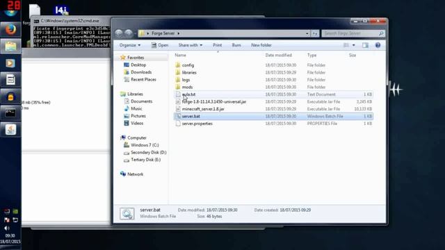 How to install Forge 1.8 Server Windows - WoopaGaming