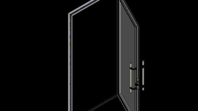 Анимация открывания двери. Видео созданное средствами T-Flex Cad
