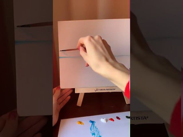 Ирина Радюк. Пишем Морской Пейзаж, мастер класс  (Арт студия НЕБО).